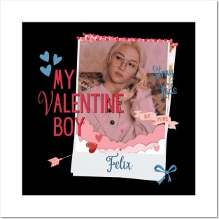 Felix My Valentine Boy Stray Kids Posters and Art